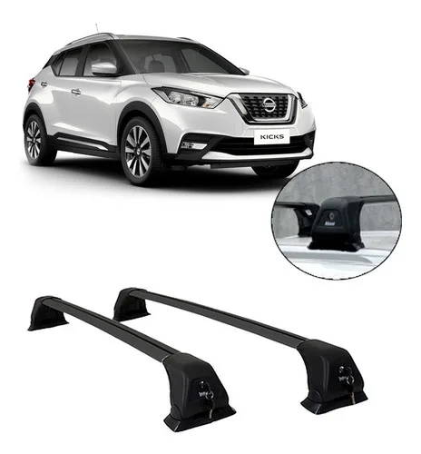 Imagem do produto Rack Teto Longarina Nissan Kicks - Kiussi Emilia Antifurto