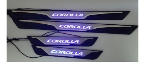 Imagem do produto Soleira De Led Azul Corolla Gli Xei Altis Xrs 2015 À 2019