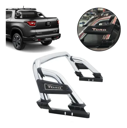 Santo Antonio Cromado Fiat Toro 16 17 A 2023 Espaço Capota