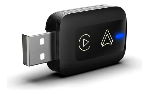 Imagem do produto Mini Adaptador Carplay Android Auto Sem Fio Wi-fi Universal