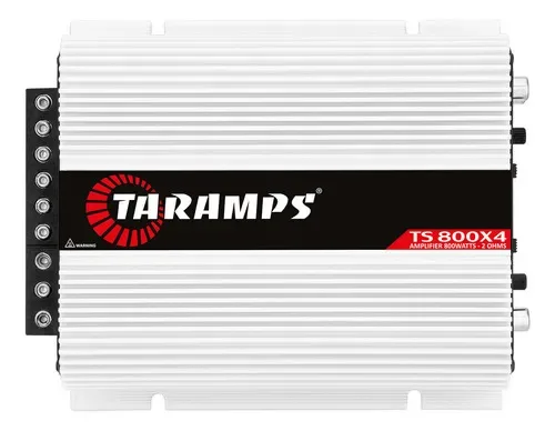 Modulo Taramps Ts 800 Rms Ts800x4 2 Ohms Amplificador 800w 4 Canais - Autoaba