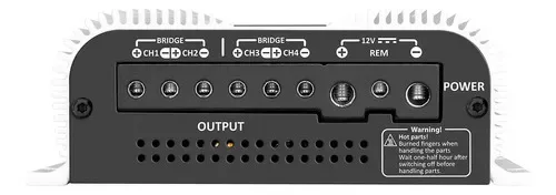 Modulo Taramps Ts 800 Rms Ts800x4 2 Ohms Amplificador 800w 4 Canais - Autoaba