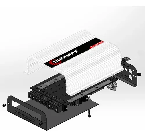 Modulo Taramps Ts 800 Rms Ts800x4 2 Ohms Amplificador 800w 4 Canais - Autoaba