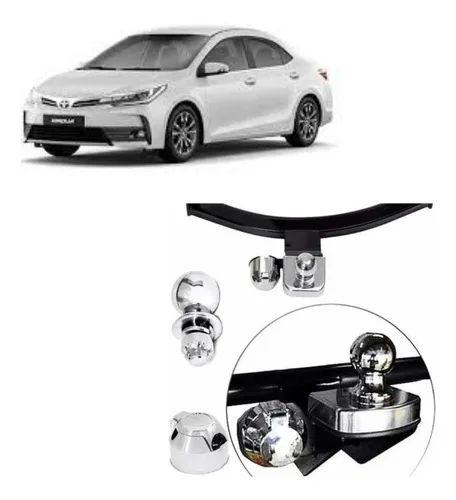 Engate Reboque Rabicho Fixo Toyota Corolla 2018 0 Furos