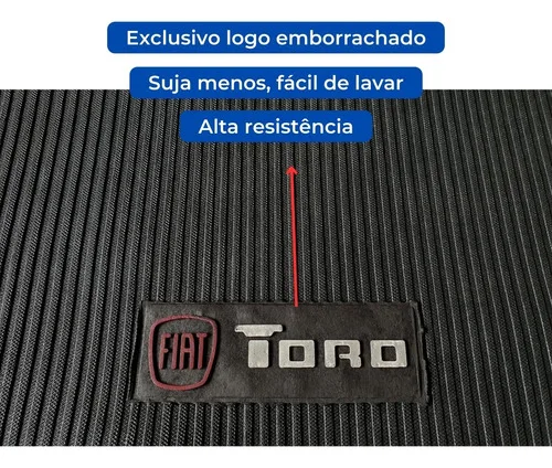 Imagem do produto Tapete Borracha Toro Volcano + Caçamba 2022 2023 2024 2025