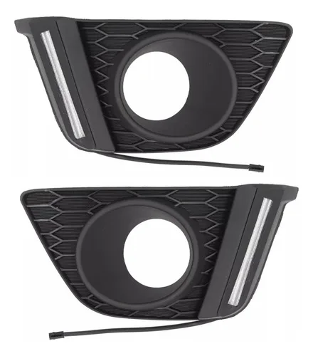 Imagem do produto Par Moldura Drl Luz Diurna Honda Fit 2015 2016 2017 2018