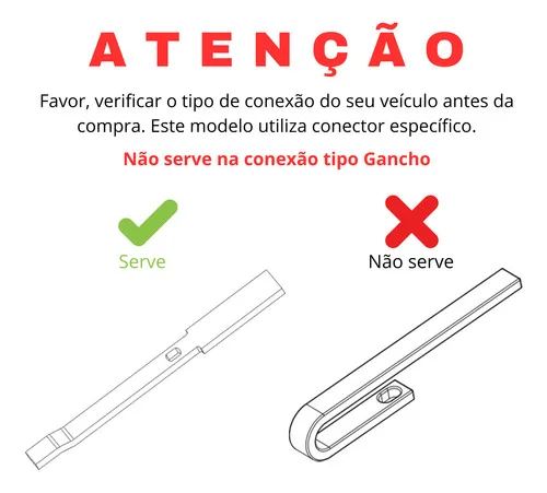 Imagem do produto Par Palheta Limpador De Parabrisa Vetor Flex Linha Renault