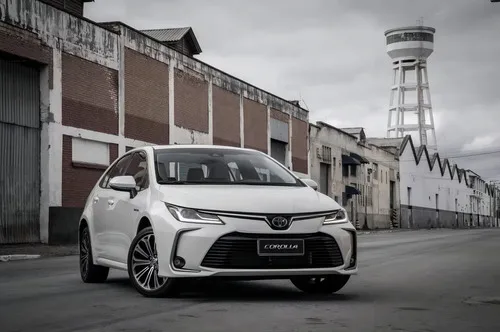 Imagem do produto Rodas Toyota Corolla Altis Hybrid 2020 Aro 16 (jogo) + Bicos Cor Preto Diamantado
