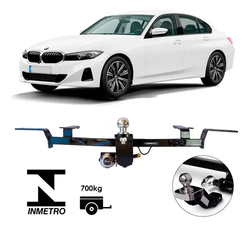 Imagem do produto Engate Reboque Rabicho Bmw 320i 2019 20 A 2023 Tração 700kg