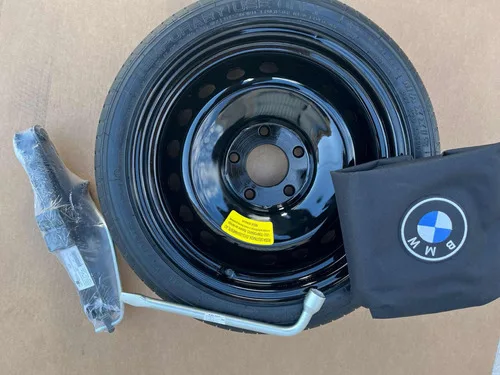 Imagem do produto Estepe Fino Bmw/mercedes Kit Roda Pneu Macaco Chave+capa