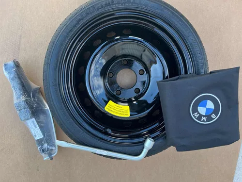 Imagem do produto Estepe Fino Bmw/mercedes Kit Roda Pneu Macaco Chave+capa