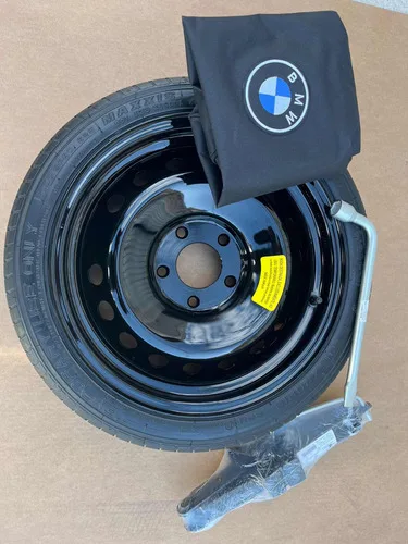 Imagem do produto Estepe Fino Bmw/mercedes Kit Roda Pneu Macaco Chave+capa