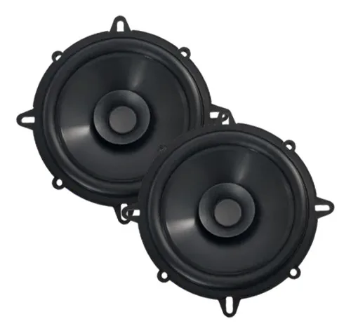 Par Auto Falante Automotivo Bomber Montadoras 5 - 100w Rms Cor Preto