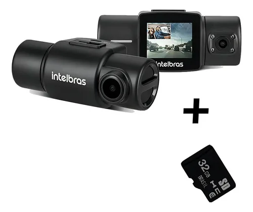 Imagem do produto Câmera Veicular Full Hd C/ Visor Dc3201 + Sd 32gb Intelbras