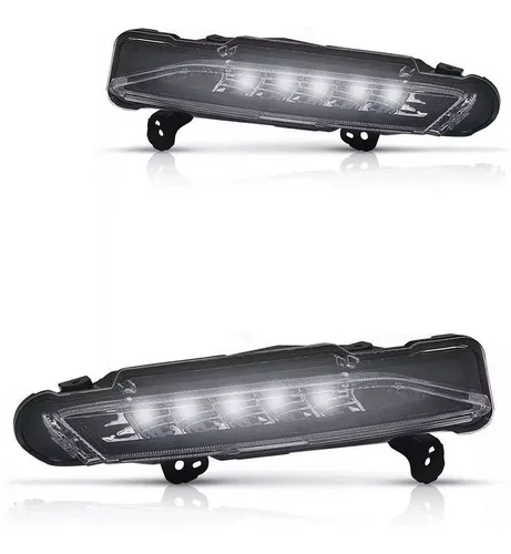 Par Led Drl Daylight Toyota Yaris Hatch E Sedan Função Seta