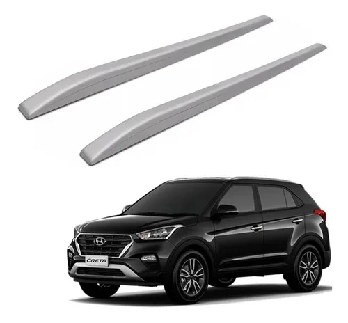 Rack Longarina Honda Hrv New Fit Decorativa Prata