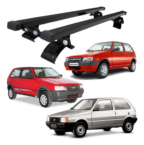 Rack Teto Bagageiro Travessa Fiat Uno 2 Portas 1986 A 2014