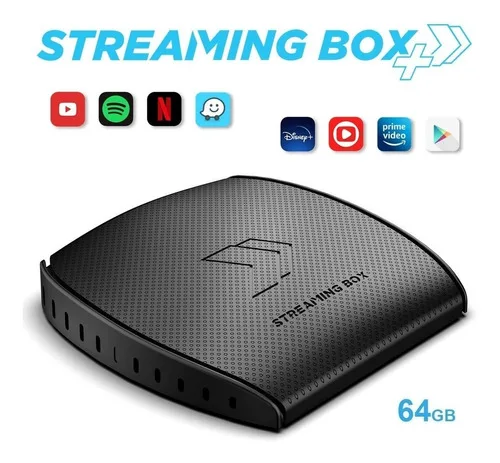 Imagem do produto Streaming Box + 4gb Ram 64gb Ultima Versão Faaftech Car Play