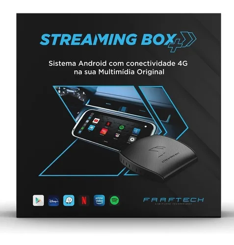 Imagem do produto Streaming Box + 4gb Ram 64gb Ultima Versão Faaftech Car Play