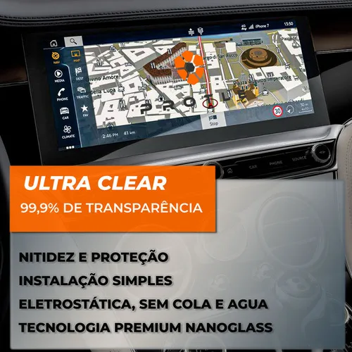 Imagem do produto Película Antirreflexo Fosca Pra Multimídia Oroch Outsider 24