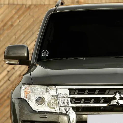 Imagem do produto Adesivo Resinado Pajero Full Preto Capa De Estepe Rígida