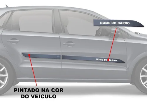 Imagem do produto Friso Lateral Chery Tiggo 7 Pro 2023/2024