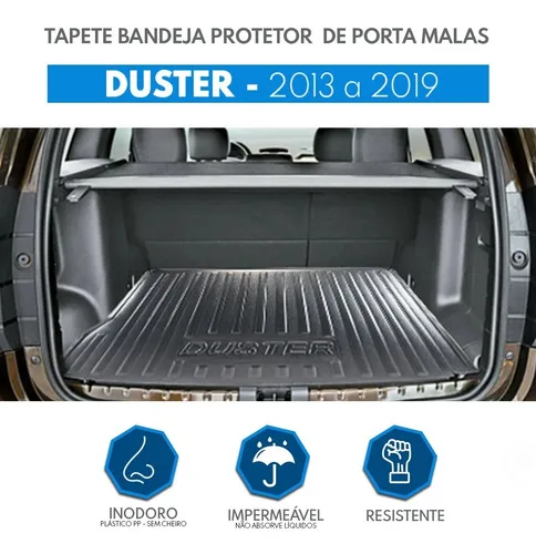 Imagem do produto Tapete Bandeja Porta Malas Duster 2013 2014 2015 2016 2017