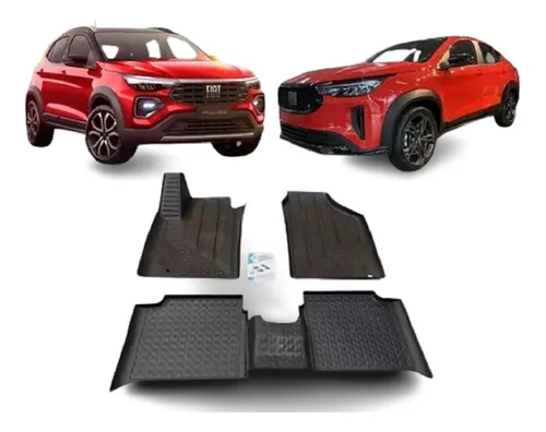 Jogo D/tapetes C/bordas Elevadas Pulse E Fastback Original