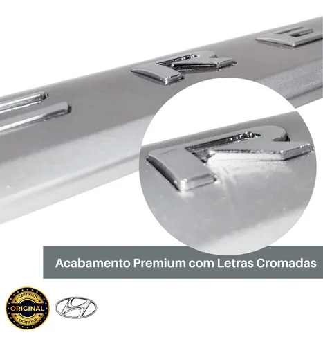 Imagem do produto Kit Friso Lateral Creta Prata Sand 2024 2025 Original