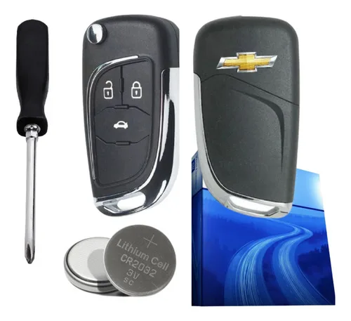 Capa Chave Canivete Chevrolet Gm Onix Cruze Tracker Montana