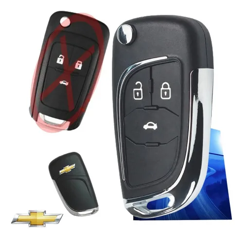 Imagem do produto Capa Chave Canivete Chevrolet Gm Onix Cruze Tracker Montana