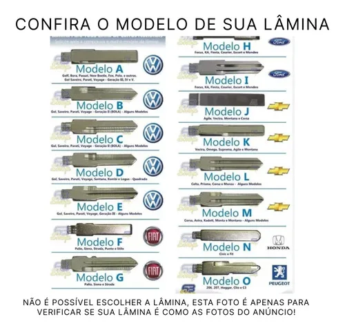 Imagem do produto Capa Chave Canivete Chevrolet Gm Onix Cruze Tracker Montana
