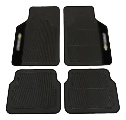 Kit Jogo Tapete Automotivo Carro Borracha Para Chevrolet