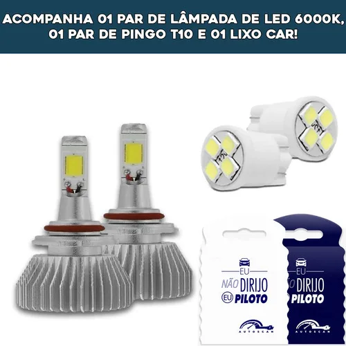 Imagem do produto Kit Farol Milha Neblina Fiat Argo Cronos 2017 A 2022 + Led