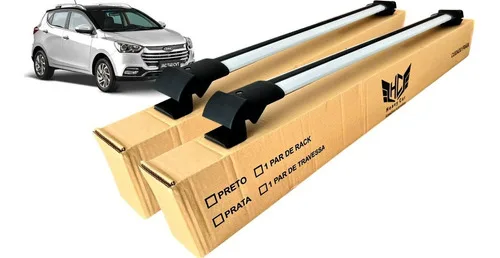 Travessa De Teto Jac T40 2017 E 2018 Bagageiro Larga