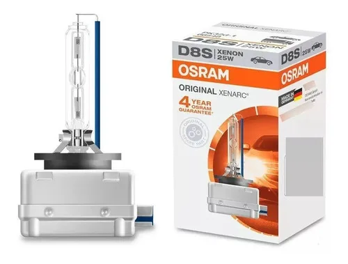 Imagem do produto Lâmpada Xenon D8s 4200k 25w 40v Osram Original Amarok