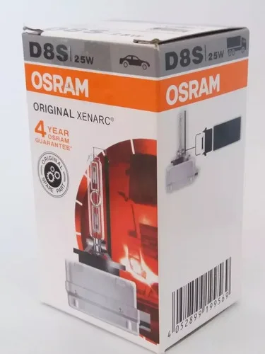 Imagem do produto Lâmpada Xenon D8s 4200k 25w 40v Osram Original Amarok