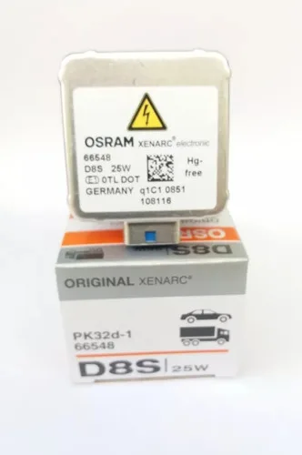 Imagem do produto Lâmpada Xenon D8s 4200k 25w 40v Osram Original Amarok