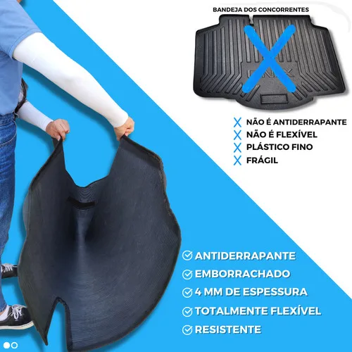 Imagem do produto Bandeja Porta Malas Impermeável Tapete Fléxivel Mais Modelos
