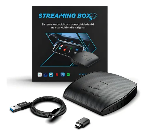 Imagem do produto Streaming Box Automotivo Android Carros Com Sistema Carplay