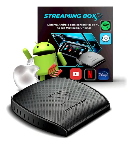 Imagem do produto Streaming Box Automotivo Android Carros Com Sistema Carplay