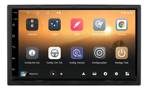 Imagem do produto Multimídia 7 Android Polo 1993 Acima Adak 2ram 64gb Qled