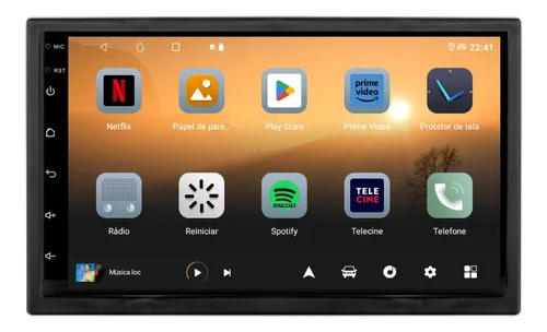 Imagem do produto Multimídia 7 Android Polo 1993 Acima Adak 2ram 64gb Qled