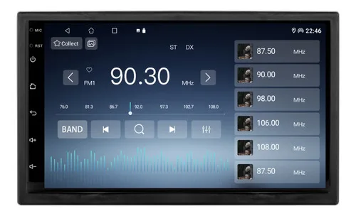 Imagem do produto Multimídia 7 Android Polo 1993 Acima Adak 2ram 64gb Qled