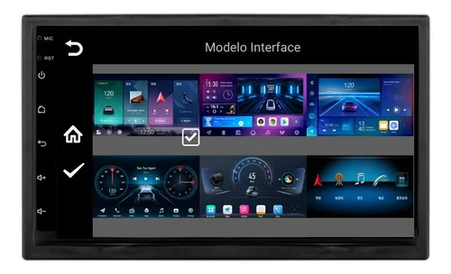 Imagem do produto Multimídia 7 Android Polo 1993 Acima Adak 2ram 64gb Qled
