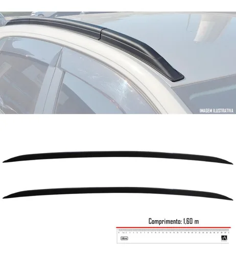 Imagem do produto Longarina Teto Captur Modelo Original Tg Poli Preto Ou Prata