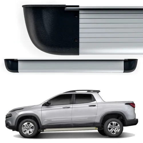 Estribo Plataforma Aluminio Fiat Toro 2016 A 2020