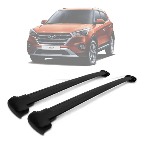 Rack Travessa Larga Hyundai Creta Sem Teto 2017 2018 2019