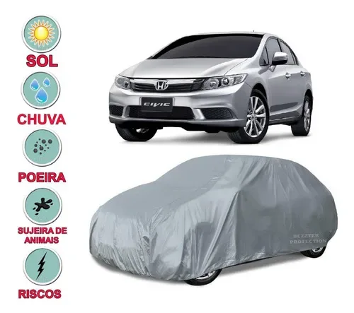 Capa Honda Civic Impermeável Proteção Total Bezzter - Autoaba