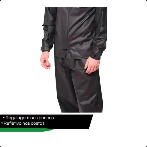 Imagem do produto Capa Chuva Moto Impermeavel Pioneira Storm Combate